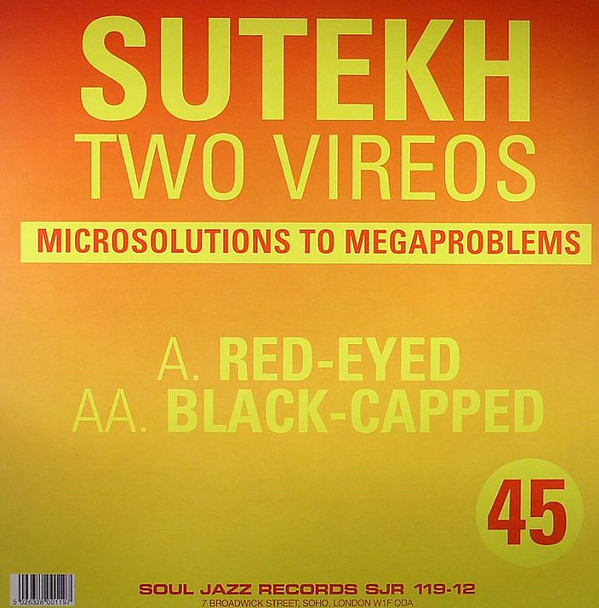 Sutekh - Two Vireos | Soul Jazz Records (SJR 119-12) - 2 Sutekh - Two Vireos | Soul Jazz Records (SJR 119-12) - 2