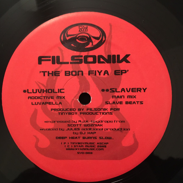 Filsonik - The Bon Fiya EP | Symple Sound (SYD-003) - main Filsonik - The Bon Fiya EP | Symple Sound (SYD-003) - main