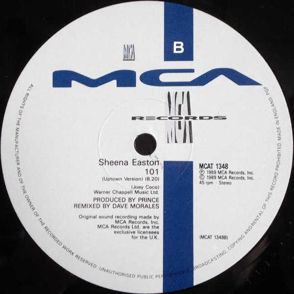 Sheena Easton - 101 | MCA Records (MCAT 1348) - 4
