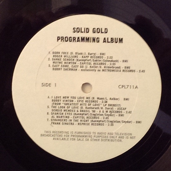 Solid Gold Programming