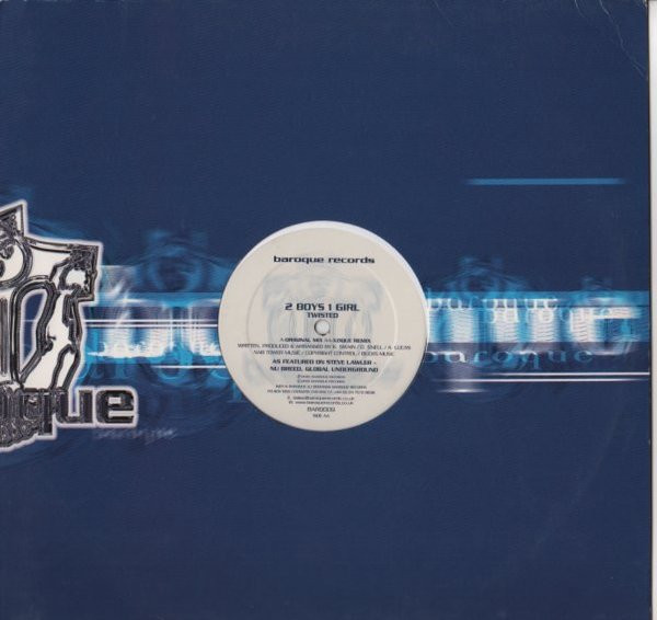 2 Boys 1 Girl - Twisted | Baroque Records (BARQ009) - 3