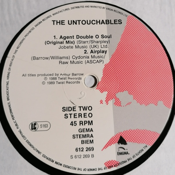 The Untouchables - Agent Double O Soul | Twist Records (612 269) - 3