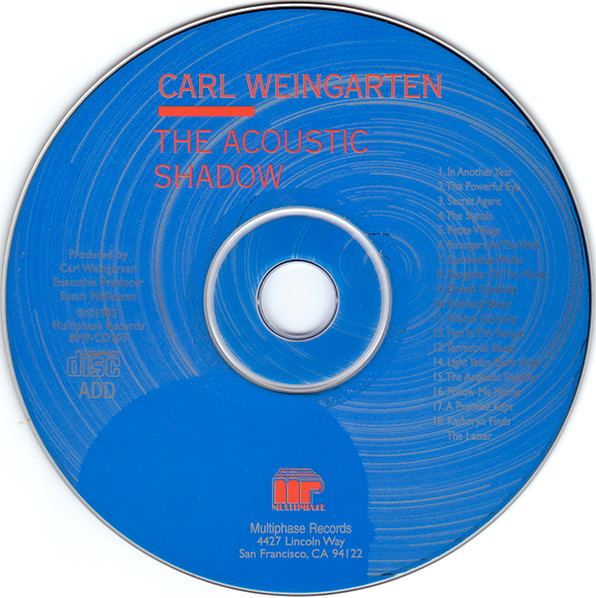 Carl Weingarten - The Acoustic Shadow | Multiphase (MP-CD 103) - 4