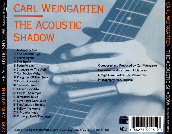 Carl Weingarten - The Acoustic Shadow | Multiphase (MP-CD 103) - 2