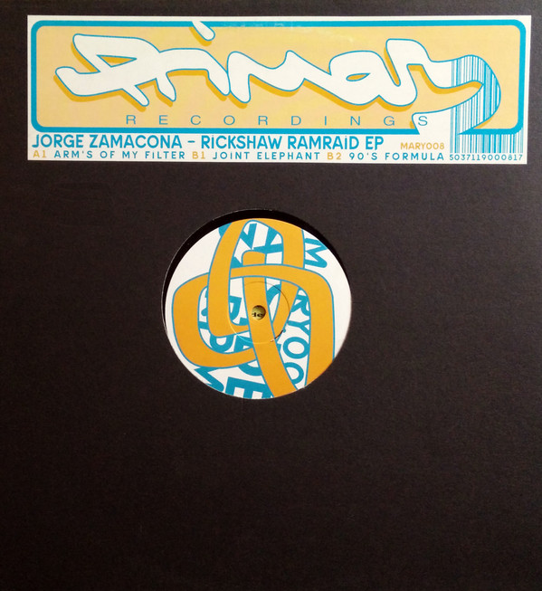 Jorge Zamacona - Rickshaw Ramraid EP | Primary Recordings (MARY008) - main