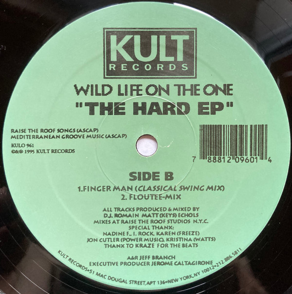 Wild Life On The One - The Hard EP | Kult Records (KULO 961) - 2