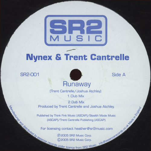 Nynex & Trent Cantrelle - Runaway | SR2 Music (SR2-001) - main Nynex & Trent Cantrelle - Runaway | SR2 Music (SR2-001) - main