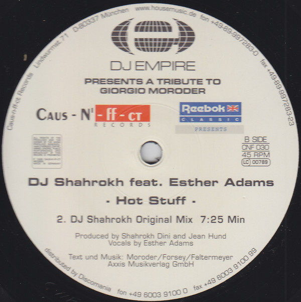 DJ Shahrokh - Hot Stuff | Caus-N'-ff-ct (CNF 030) - 2 DJ Shahrokh - Hot Stuff | Caus-N'-ff-ct (CNF 030) - 2