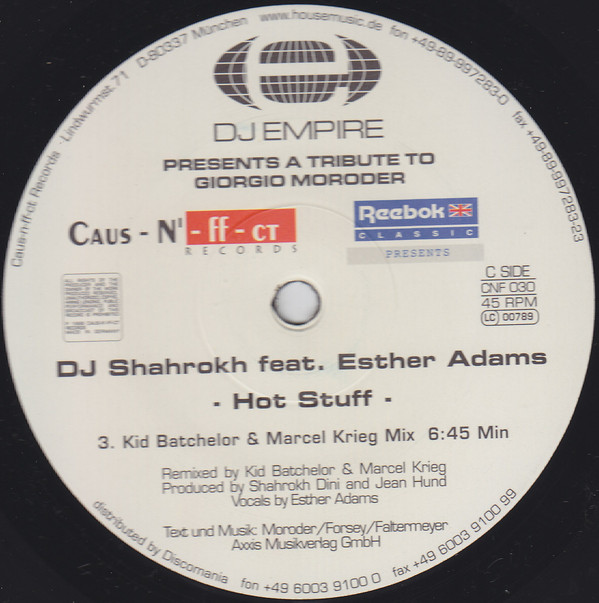 DJ Shahrokh - Hot Stuff | Caus-N'-ff-ct (CNF 030) - 3 DJ Shahrokh - Hot Stuff | Caus-N'-ff-ct (CNF 030) - 3