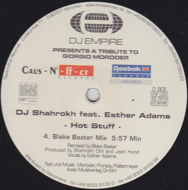 DJ Shahrokh - Hot Stuff | Caus-N'-ff-ct (CNF 030) - 4 DJ Shahrokh - Hot Stuff | Caus-N'-ff-ct (CNF 030) - 4