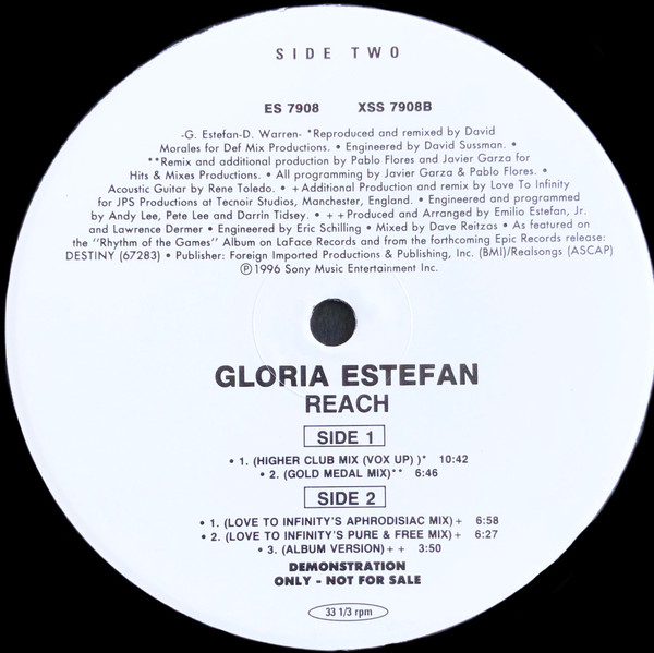 Gloria Estefan - Reach | Epic Dance (E2S 7907) - 3
