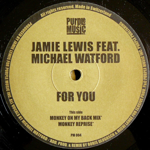 Jamie Lewis Feat. Michael Watford - For You | Purple Music (PM 004) - 4