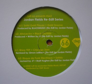 Various - Jordan Fields Re-Edit Series | Loft 66 Records (662)