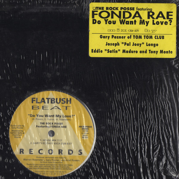 The Rock Posse Featuring Fonda Rae - Do You Want My Love? | Flatbush Beat Records (FBR 9001)