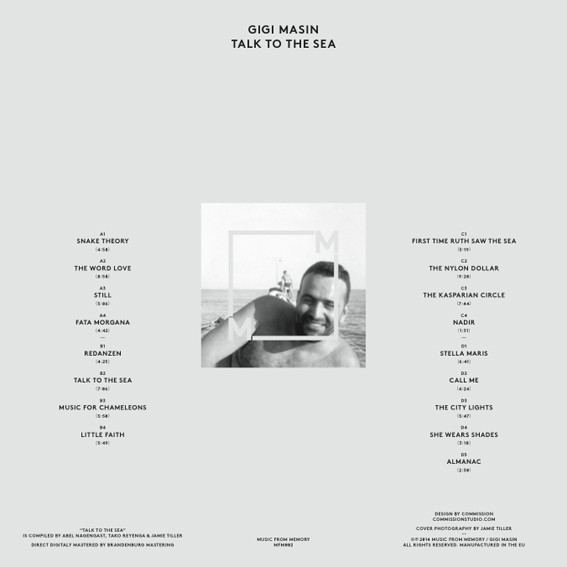 Gigi Masin - Talk To The Sea | Music From Memory (MFM002) - 4 Gigi Masin - Talk To The Sea | Music From Memory (MFM002) - 4