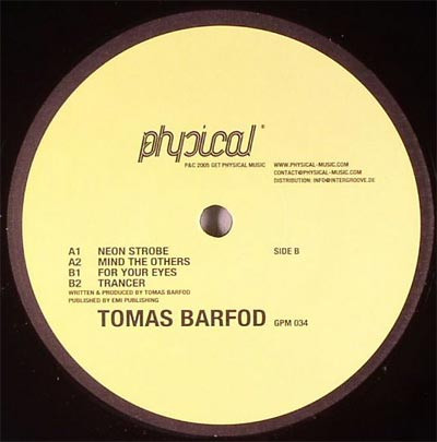 Tomas Barfod - Neon Strobe | Get Physical Music (GPM 034) - 2 Tomas Barfod - Neon Strobe | Get Physical Music (GPM 034) - 2