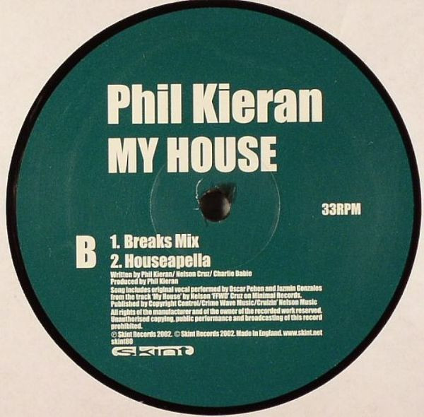 Phil Kieran - My House | Skint (skint80) - 3