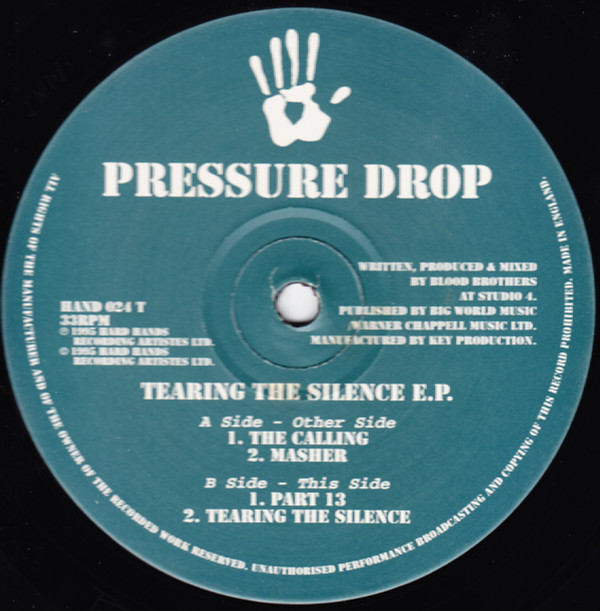 Pressure Drop - Tearing The Silence | Hard Hands (HAND 024 T) - 2 Pressure Drop - Tearing The Silence | Hard Hands (HAND 024 T) - 2