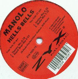 Manolo - Hells Bells | ZYX Music (ZYX 8528-12) - main Manolo - Hells Bells | ZYX Music (ZYX 8528-12) - main