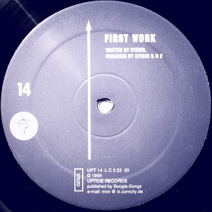 Stereo & R2 - First Work | Uptide Records (UPT 14) - 2