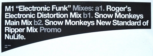 M1 - Electronic Funk | NuLife (NUX9)