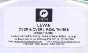 Levan - Over & Over / Real Things | Pure Music (PURLTD-004) - main