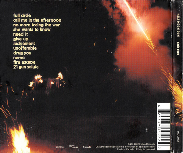 Half Moon Run - Dark Eyes | Indica Records (INDCD126) - 2