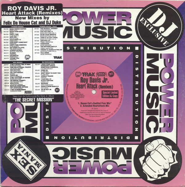 Roy Davis Jr. - Heart Attack (Remixes) | Power Music Records (MUPR-005)