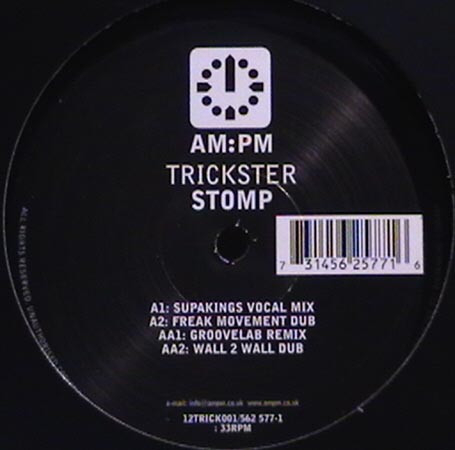 Trickster - Stomp | AM:PM (12 TRICK 001) - main