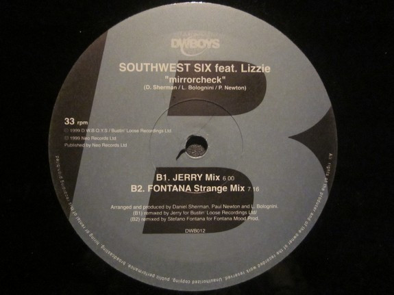 Southwest Six Feat. Lizzie - Mirrorcheck | DWBoys (DWB012) - 2