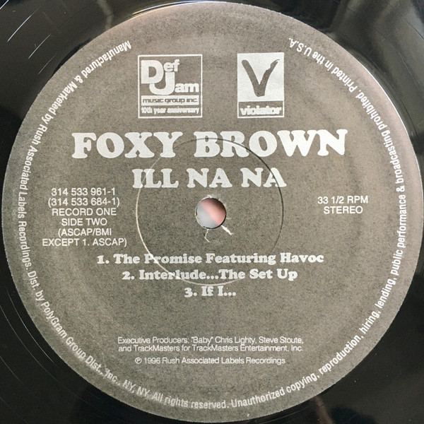 Foxy Brown - Ill Na Na | Def Jam Music Group Inc. (314 533 684-1) - 4 Foxy Brown - Ill Na Na | Def Jam Music Group Inc. (314 533 684-1) - 4