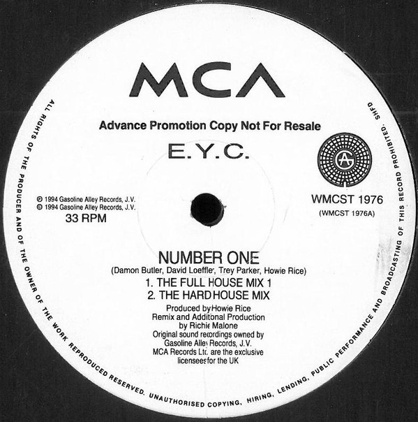 E.Y.C. - Number One | MCA Records (WMCST 1976) - main E.Y.C. - Number One | MCA Records (WMCST 1976) - main
