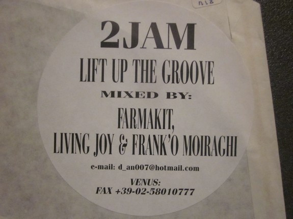 2Jam - Lift Up The Groove | Not On Label (PROXIMA003 C1) - main