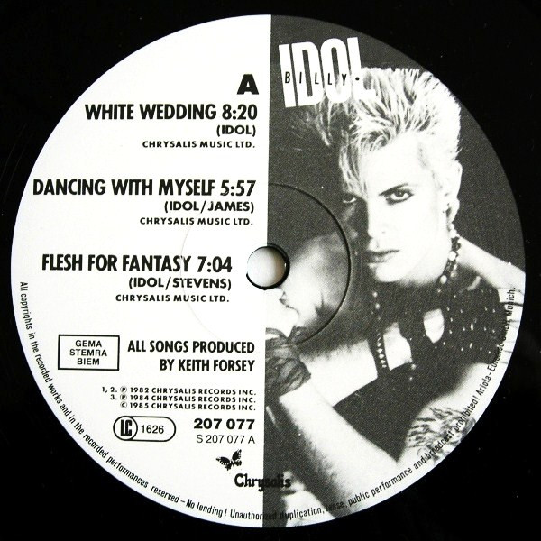 Billy Idol - Vital Idol | Chrysalis (207 077) - 3 Billy Idol - Vital Idol | Chrysalis (207 077) - 3