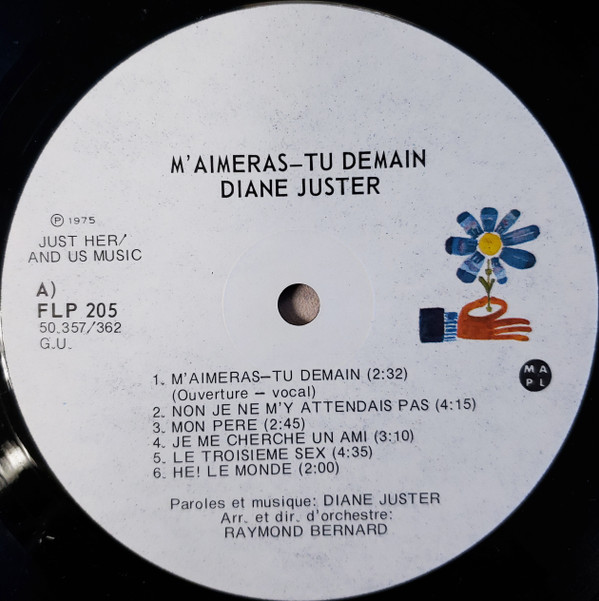 Diane Juster - M'aimeras-tu Demain | Fleur (FLP 205) - 3 Diane Juster - M'aimeras-tu Demain | Fleur (FLP 205) - 3