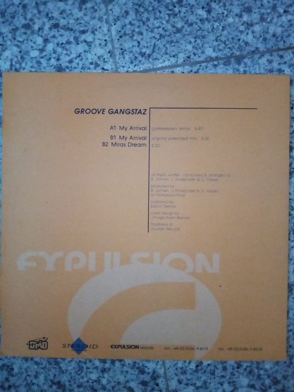 Groove Gangstaz - My Arrival | Expulsion Records (EXP 004) - 4 Groove Gangstaz - My Arrival | Expulsion Records (EXP 004) - 4