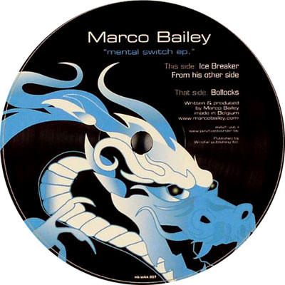 Marco Bailey - Mental Switch EP. | MB Selektions (mb selek.007) - main