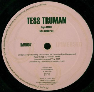 Tess Truman - Gamut | Immersed Vinyl (IMV007) - main