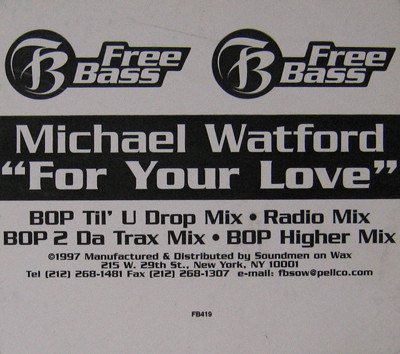Michael Watford - For Your Love | Free Bass (FB419) - 4 Michael Watford - For Your Love | Free Bass (FB419) - 4