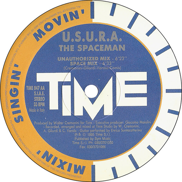 U.S.U.R.A. - The Spaceman | TIME (TIME 047) - 4