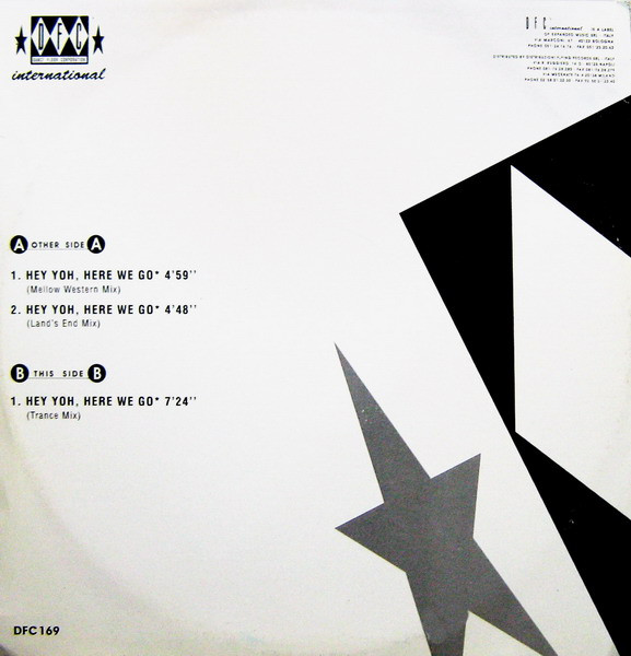 Technotronic Feat Ya Kid K - Hey Yoh, Here We Go | DFC (DFC 169) - 2 Technotronic Feat Ya Kid K - Hey Yoh, Here We Go | DFC (DFC 169) - 2