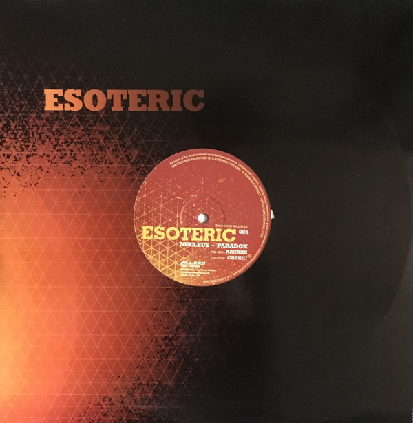 Nucleus + Paradox - Arcane / Orphic | Esoteric (ESO005) - 3