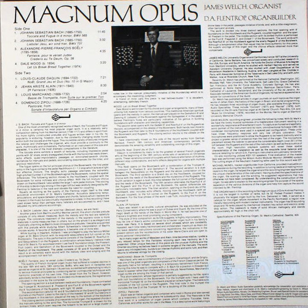Magnum Opus Volume One
