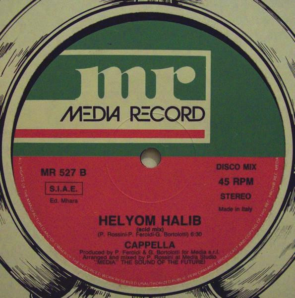 Cappella - Helyom Halib | Media Records (MR 527) - main Cappella - Helyom Halib | Media Records (MR 527) - main