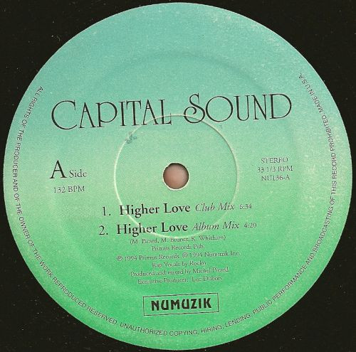 Capital Sound - Higher Love | Numuzik Inc. (NU136) - main