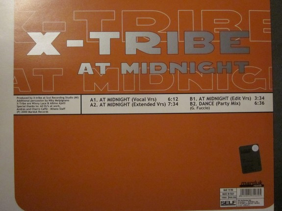 X-Tribe - At Midnight | Marduk Records (mar 19-00) - 2 X-Tribe - At Midnight | Marduk Records (mar 19-00) - 2