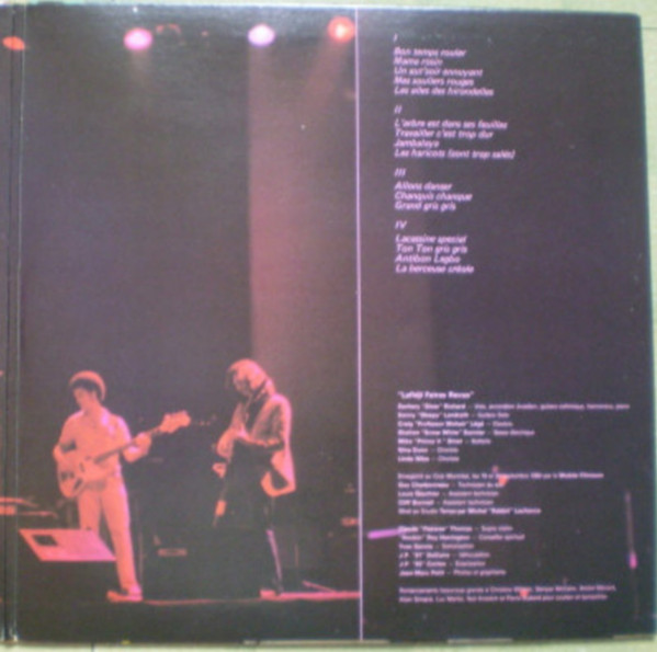 Zachary Richard - Live (2LP) [Vinyl] | CBS (GFS-90623) - 9