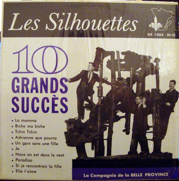 Le Trio Silhouette - 10 Grands Succès | Kebec (DK-1003) - main