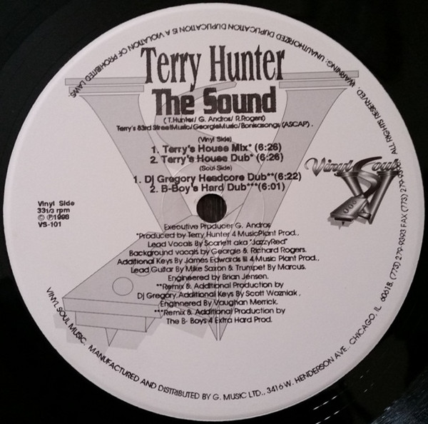 Terry Hunter - The Sound | Vinyl Soul (VS-101) - main Terry Hunter - The Sound | Vinyl Soul (VS-101) - main