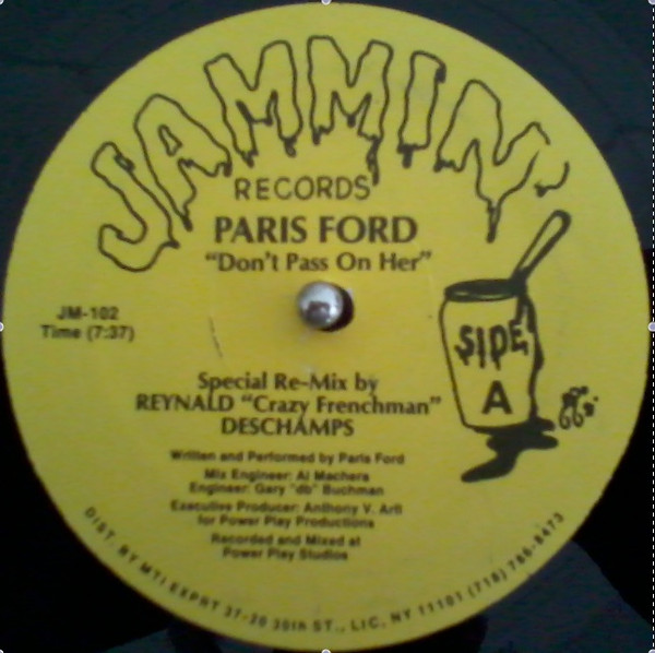 Paris Ford - Don't Pass On Her | Jammin' Records (JM-102)